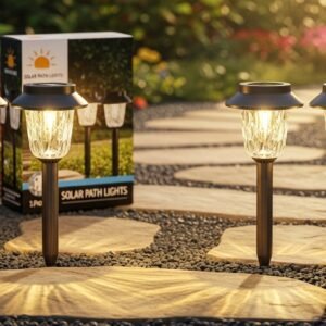 Outdoor Solar Path Lights (6 Pack)