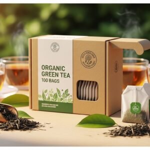 Organic Green Tea 100 Bags